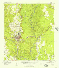 Download a high-resolution, GPS-compatible USGS topo map for Silsbee, TX (1956 edition)
