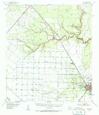 Download a high-resolution, GPS-compatible USGS topo map for Sinton, TX (1986 edition)