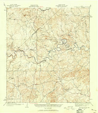 preview thumbnail of historical topo map of Comal County, TX in 1929