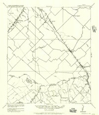 Download a high-resolution, GPS-compatible USGS topo map for Somerville, TX (1956 edition)