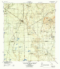 Download a high-resolution, GPS-compatible USGS topo map for Spofford, TX (1944 edition)