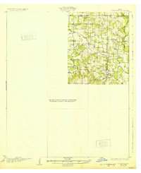 Download a high-resolution, GPS-compatible USGS topo map for Springtown, TX (1932 edition)