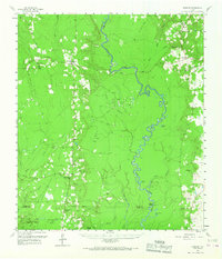 Download a high-resolution, GPS-compatible USGS topo map for Spurger, TX (1967 edition)