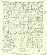 preview thumbnail of historical topo map of Live Oak County, TX in 1956