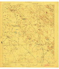 1921 Map of Tarida Ranch