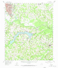 Download a high-resolution, GPS-compatible USGS topo map for Tatum, TX (1973 edition)