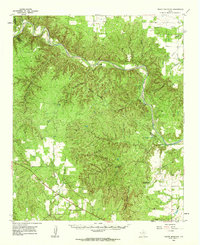 preview thumbnail of historical topo map of Foard County, TX in 1960