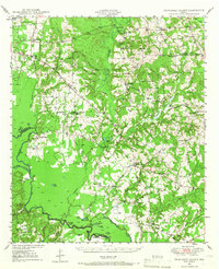 1949 Map of Freestone County, TX, 1967 Print