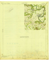 1931 Map of Tolar