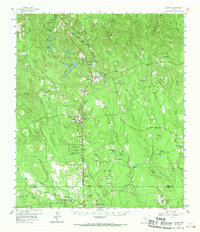 Download a high-resolution, GPS-compatible USGS topo map for Warren, TX (1970 edition)