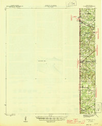 1945 Map of Waskom