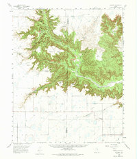 Download a high-resolution, GPS-compatible USGS topo map for Wayside, TX (1975 edition)