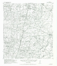 preview thumbnail of historical topo map of Webb County, TX in 1956