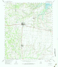Download a high-resolution, GPS-compatible USGS topo map for Whitesboro, TX (1984 edition)