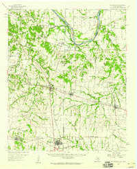 Download a high-resolution, GPS-compatible USGS topo map for Whitesright, TX (1959 edition)