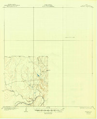 1930 Map of Atascosa County, TX, 1949 Print