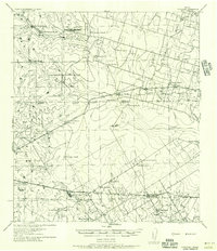 Download a high-resolution, GPS-compatible USGS topo map for Woodward, TX (1956 edition)