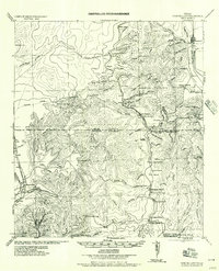 Download a high-resolution, GPS-compatible USGS topo map for York Hollow, TX (1957 edition)