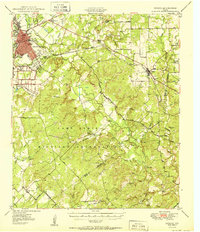 Download a high-resolution, GPS-compatible USGS topo map for Zephyr, TX (1950 edition)