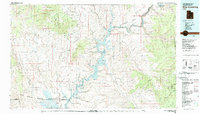 Download a high-resolution, GPS-compatible USGS topo map for Hite Crossing, UT (1987 edition)