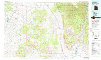 Download a high-resolution, GPS-compatible USGS topo map for Huntington, UT (1981 edition)