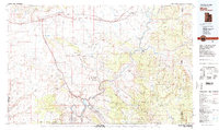 Download a high-resolution, GPS-compatible USGS topo map for Moab, UT (1983 edition)