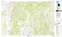 Download a high-resolution, GPS-compatible USGS topo map for Nephi, UT (1991 edition)