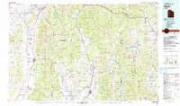 Download a high-resolution, GPS-compatible USGS topo map for Nephi, UT (1991 edition)
