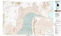 preview thumbnail of historical topo map of Box Elder County, UT in 1988