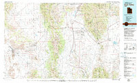 Download a high-resolution, GPS-compatible USGS topo map for Rush Valley, UT (1985 edition)