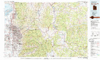 Download a high-resolution, GPS-compatible USGS topo map for Salt Lake City, UT (1985 edition)