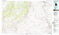 preview thumbnail of historical topo map of Emery County, UT in 1986