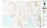 preview thumbnail of historical topo map of Tremonton, UT in 1989