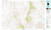 preview thumbnail of historical topo map of Millard County, UT in 1981
