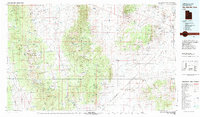 Download a high-resolution, GPS-compatible USGS topo map for Wah Wah Mts South, UT (1984 edition)