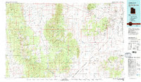 preview thumbnail of historical topo map of Beaver County, UT in 1980