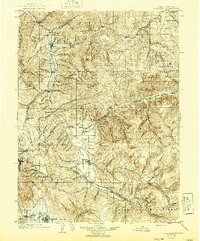 preview thumbnail of historical topo map of Coalville, UT in 1903