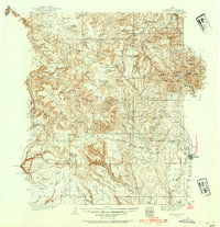 1935 Map of Elk Ridge, 1954 Print