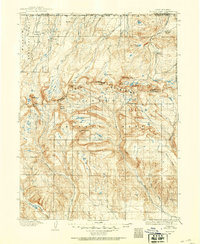 preview thumbnail of historical topo map of Duchesne County, UT in 1905
