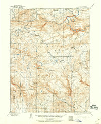 preview thumbnail of historical topo map of Uintah County, UT in 1906