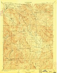 1909 Map of Strawberry Valley