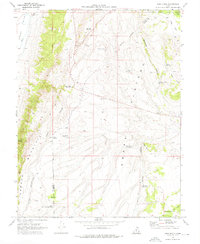 Download a high-resolution, GPS-compatible USGS topo map for Abes Knoll, UT (1976 edition)