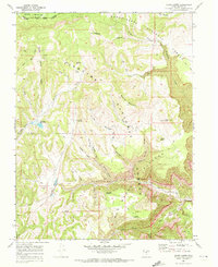 Download a high-resolution, GPS-compatible USGS topo map for Acord Lakes, UT (1972 edition)