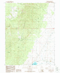 preview thumbnail of historical topo map of Beaver County, UT in 1986