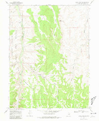 Download a high-resolution, GPS-compatible USGS topo map for Agency Draw NW, UT (1981 edition)