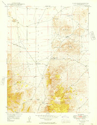 Download a high-resolution, GPS-compatible USGS topo map for Allens Ranch, UT (1949 edition)