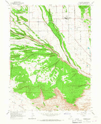 Download a high-resolution, GPS-compatible USGS topo map for Altamont, UT (1967 edition)