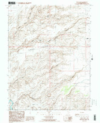 Download a high-resolution, GPS-compatible USGS topo map for Angel Point, UT (1987 edition)