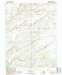Download a high-resolution, GPS-compatible USGS topo map for Angel Point, UT (1987 edition)