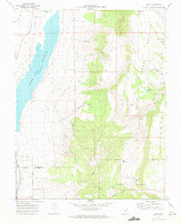 Download a high-resolution, GPS-compatible USGS topo map for Angle, UT (1972 edition)